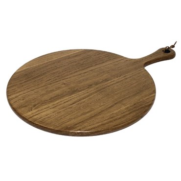 Acaciahouten plank rond 33cm